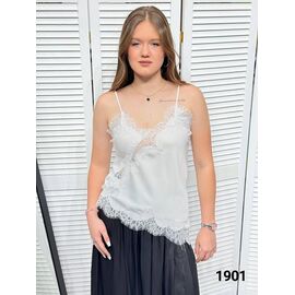 Фотография Майка женская 1901 white р.42-46 "LOOK" недорого оптом от прямого поставщика