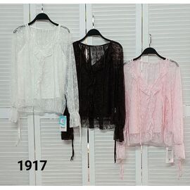 Фотография Блузка женская летняя 1917 pink р.42-48 "LOOK" недорого оптом от прямого поставщика