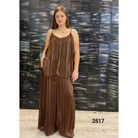 Фотография Костюм женский 2517 brown р.42-46 "LOOK" недорого оптом от прямого поставщика