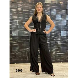 Фотография Костюм женский 2609 black р.44-46 "LOOK" недорого оптом от прямого поставщика