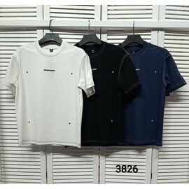 Фотография Футболка мужская 3826 black р.48-56 "LOOK" недорого оптом от прямого поставщика