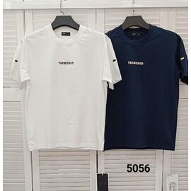 Фотография Футболка мужская 5056 navy р.48-56 "LOOK" недорого оптом от прямого поставщика