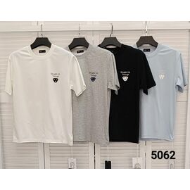 Фотография Футболка мужская 5062 grey р.48-56 "LOOK" недорого оптом от прямого поставщика