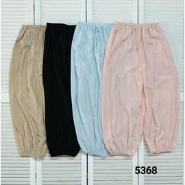Жіночі штани 5368 peach р.48-52 "LOOK" недорого оптом від прямого постачальника