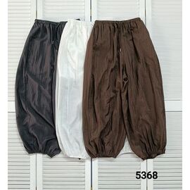 Жіночі штани 5368 white р.48-52 "LOOK" недорого оптом від прямого постачальника