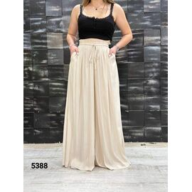 Штани жіночі літні 5388 beige р.44-50 "LOOK" недорого оптом від прямого постачальника