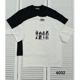 Фотография Футболка мужская 6032 white р.48-56 "LOOK" недорого оптом от прямого поставщика