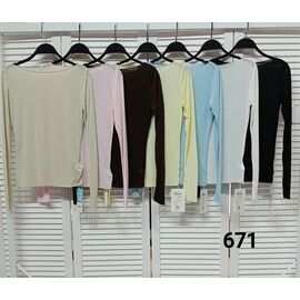 Фотография Свитер женский 671 black р.one size "LOOK" недорого оптом от прямого поставщика