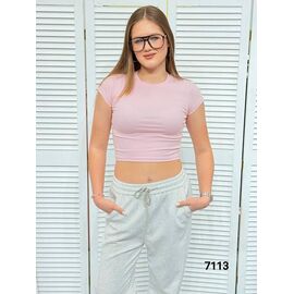Фотография Топ женский 7113 l.pink р.42-48 "LOOK" недорого оптом от прямого поставщика
