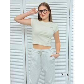 Фотография Топ женский 7116 milk р.42-48 "LOOK" недорого оптом от прямого поставщика