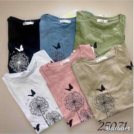 футболка жіноча 25071 l.blue р.44-48 "PULSE" недорого оптом від прямого постачальника