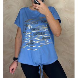 футболка жіноча 25307 l.blue р.52-54 "PULSE" недорого оптом від прямого постачальника