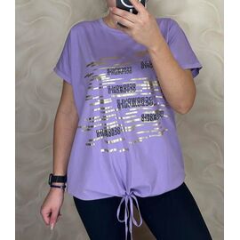 футболка жіноча 25307 lilac р.52-54 "PULSE" недорого оптом від прямого постачальника