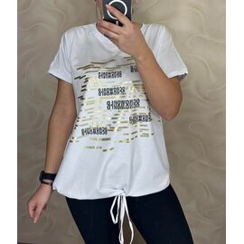 футболка жіноча 25307 white р.52-54 "PULSE" недорого оптом від прямого постачальника