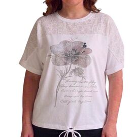 футболка жіноча 26015 white р.52-56 "PULSE" недорого оптом від прямого постачальника