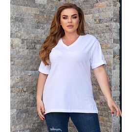 Фотография Футболка женская 54003 white р.48-56 "PULSE" недорого оптом от прямого поставщика