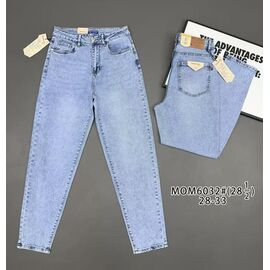 Фотография Джинсы женские 6232 l.blue р.28-33 "Vindassion" недорого оптом от прямого поставщика