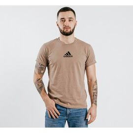 Фотография Футболка мужская 1-2 beige р.46-54 "VICTORY" недорого оптом от прямого поставщика