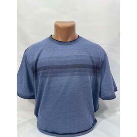 Фотография Футболка мужская SB1820 blue р.XL-5XL "Sabihina" недорого оптом от прямого поставщика