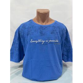 Фотография Футболка мужская SB1847 l.blue р.6XL-9XL "Sabihina" недорого оптом от прямого поставщика