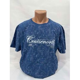 Фотография Футболка мужская SB1854 blue р.2XL-5XL "Sabihina" недорого оптом от прямого поставщика