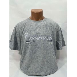 Фотография Футболка мужская SB1855 grey р.2XL-5XL "Sabihina" недорого оптом от прямого поставщика