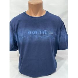 Фотография Футболка мужская SB1859 navy р.2XL-5XL "Sabihina" недорого оптом от прямого поставщика