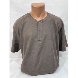 Фотография Футболка мужская SB1867 brown р.3XL-6XL "Sabihina" недорого оптом от прямого поставщика