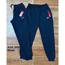 Фотография Штаны спортивные мужские 002N navy р.56-64 "Ayden" недорого оптом от прямого поставщика
