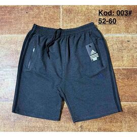 Фотография Шорты мужские 003-2 grey р.52-60 "Ayden" недорого оптом от прямого поставщика
