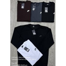 Фотография Свитер мужской 59-1 black-white р.M-3XL "Ayden" недорого оптом от прямого поставщика