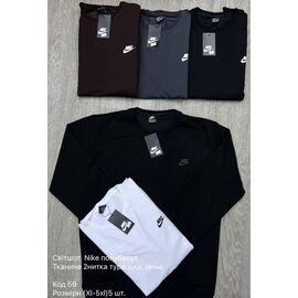 Фотография Свитер мужской 59-1 brown р.M-3XL "Ayden" недорого оптом от прямого поставщика