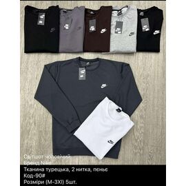 Фотография Свитер мужской 90 black-white р.M-3XL "Ayden" недорого оптом от прямого поставщика