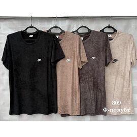 Фотография Футболка мужская AD1541 brown р.50-58 "Ayden" недорого оптом от прямого поставщика