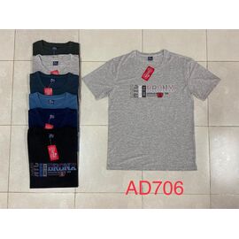 Фотография Футболка мужская AD706 mix р.5XL-8XL "Ayden" недорого оптом от прямого поставщика