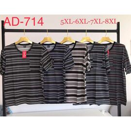 Фотография Футболка мужская AD714 mix р.2XL-5XL "Ayden" недорого оптом от прямого поставщика