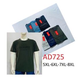 Фотография Футболка мужская AD725 l.blue р.5XL-8XL "Ayden" недорого оптом от прямого поставщика