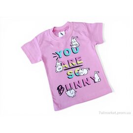 Фотография Футболка детская Лето 117-1 рожевий (4 шт. р.сетка 1-4) "Kids-modnik" недорого оптом от прямого поставщика