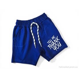 Фотография Шорты детские Лето 1140 синій (10 шт. р.сетка 1-10) "Kids-modnik" недорого оптом от прямого поставщика