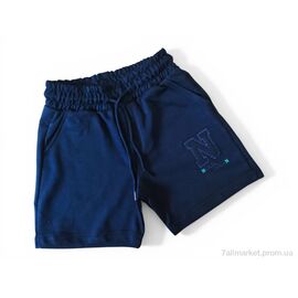 Фотография Шорты детские Лето 20214 т.синій (4 шт. р.сетка 5-8) "Kids-modnik" недорого оптом от прямого поставщика