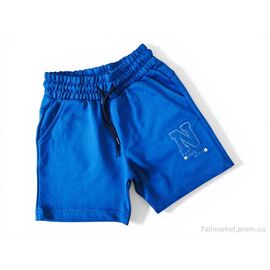 Фотография Шорты детские Лето 20214 т.бірюзовий (4 шт. р.сетка 5-8) "Kids-modnik" недорого оптом от прямого поставщика