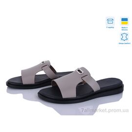 Фотография Шлепки женские облегченные Лето 290-2 беж.ш. (6 пар р.37-40) "A.Dama" недорого оптом от прямого поставщика