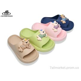 Фотография Шлепки детские летние Лето 262-1 mix (12 пар р.30-35) "Jibukang" недорого оптом от прямого поставщика