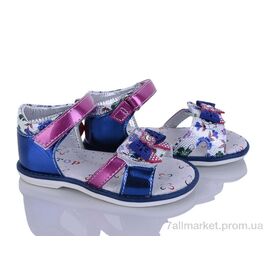 Фотография Босоножки детские летние Лето H93-7 (12 пар р.21-26) "Xifa kids" недорого оптом от прямого поставщика