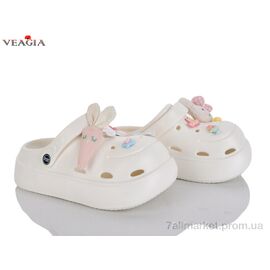 Фотография Кроксы женские летние Лето 3006-1 beige (10 пар р.36-41) "Veagia-ADA" недорого оптом от прямого поставщика