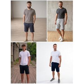 Фотография Шорты мужские 25003 black р.46-54 "Samo" недорого оптом от прямого поставщика