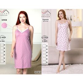 Нічня жіноча 4035 pink р.44-54 "Samo" недорого оптом від прямого постачальника