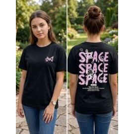 футболка жіноча 5805-6 black р.46-54 "Samo" недорого оптом від прямого постачальника