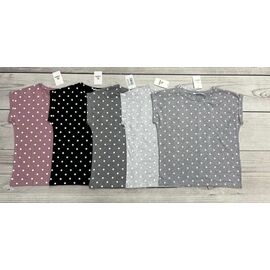 Фотография Футболка женская 6744 grey-pink р.46-54 "Samo" недорого оптом от прямого поставщика