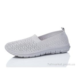 Фотография Слипоны женские тканевые Лето A12-3 (8 пар р.37-42) "YUEMINGZHU" недорого оптом от прямого поставщика